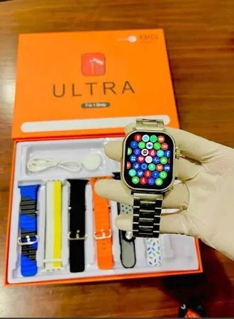 7-in-1 Ultra Strap Watch Combo